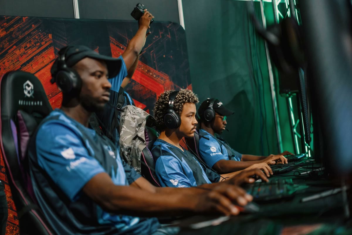 rAge Nation esports stage with players competing