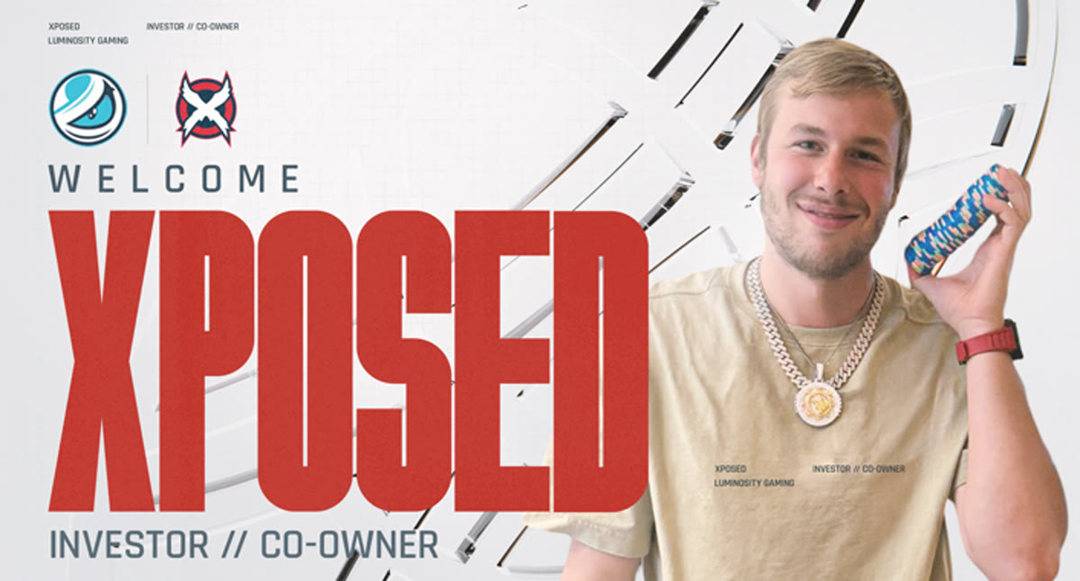 Luminosity Gaming welcome art announcing Xposed as investor and co-owner